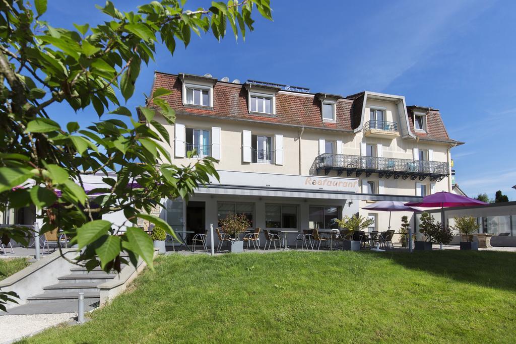 Logis Hotel Restaurant Spa Beau Site Luxeuil-les-Bains Exteriör bild