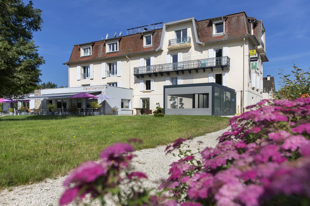 Logis Hotel Restaurant Spa Beau Site Luxeuil-les-Bains Exteriör bild
