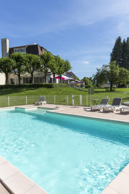 Logis Hotel Restaurant Spa Beau Site Luxeuil-les-Bains Exteriör bild